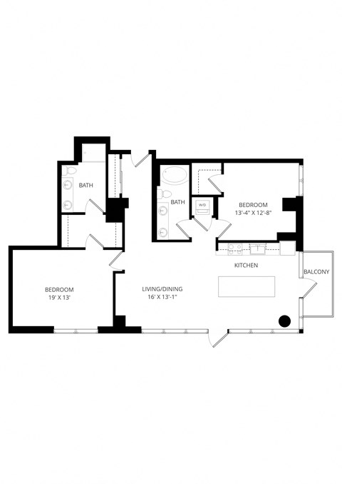 a black and white floor plan of a house